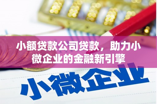 元朗小额贷款公司贷款，助力小微企业的金融新引擎