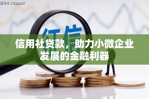 元朗信用社贷款，助力小微企业发展的金融利器