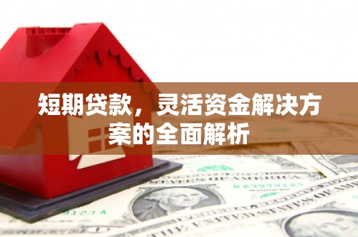 元朗短期贷款，灵活资金解决方案的全面解析