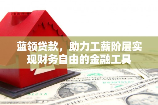 元朗蓝领贷款，助力工薪阶层实现财务自由的金融工具