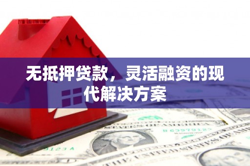 元朗无抵押贷款，灵活融资的现代解决方案